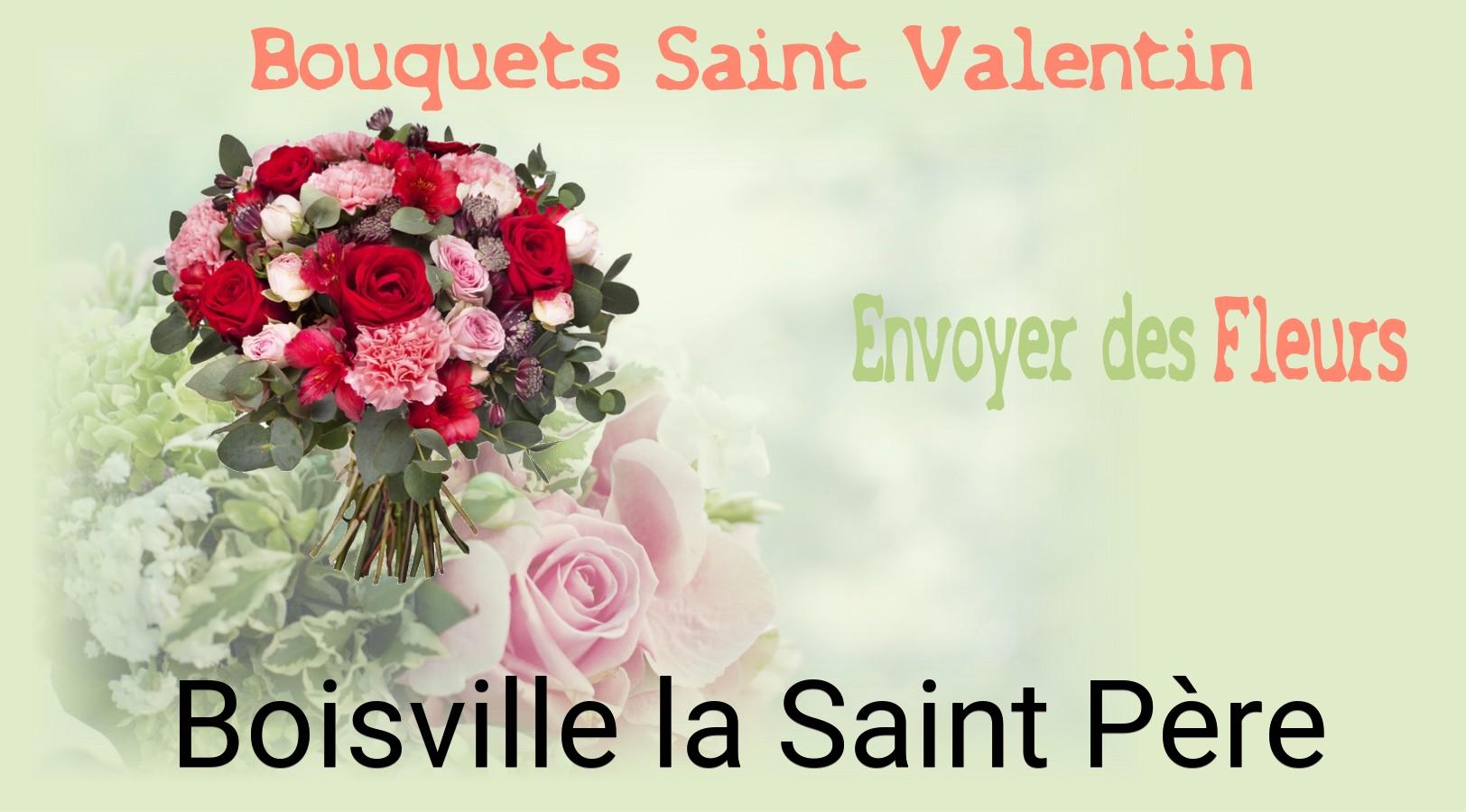 Roses de Saint-Valentin livrées à Boisville-la-Saint-Père